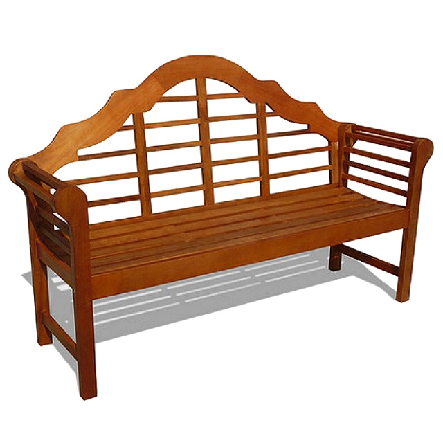 Outdoor Wood Bench