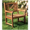 Teak Type Kapur Outdoor Garden Armchair