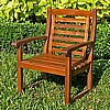 Teak Type Hardwood Armchair
