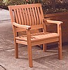 Teak Garden Patio Armchair