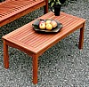 Teak Garden Patio Coffee Table