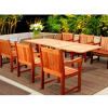 Eucalyptus 7pc Dining Set w/Armchairs
