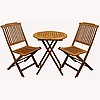 Teak Type Acacia Bistro Dining Set