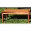 Teak Oiled Wood Garden Coffee Table