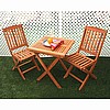 Teak Type Shorea Bistro Set