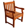 Hardwood Eucalyptus Deluxe Arm Chair