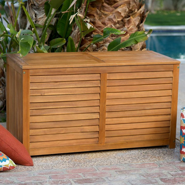 Acacia Patio Storage Trunk Chest