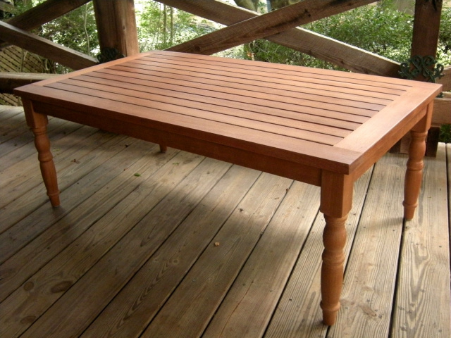 Eucalyptus Deluxe Hardwood Side End Table