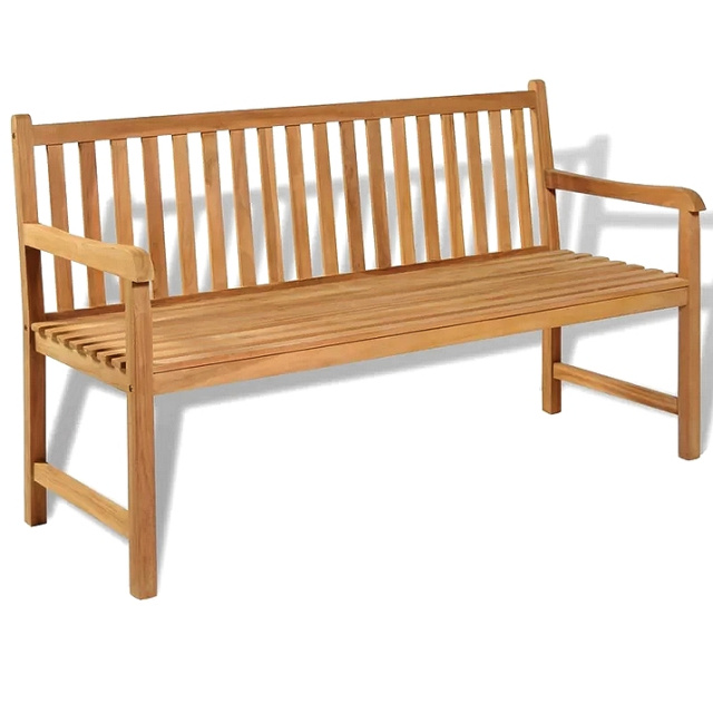 Teak 5 Foot Patio Outdoor Garden Bench