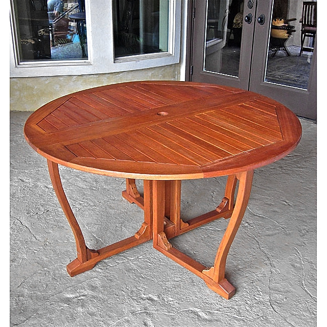 Balau Round 52 Inch Patio Dining Table