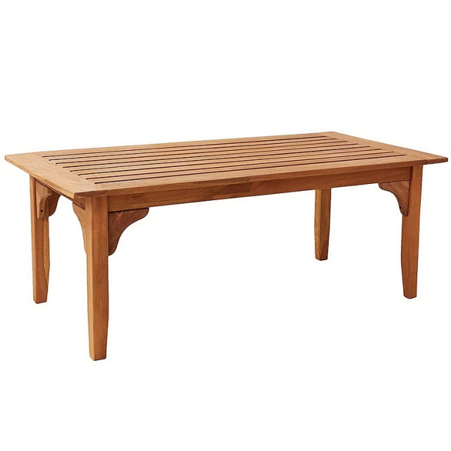 Teak Commercial Grade Patio Coffee Table