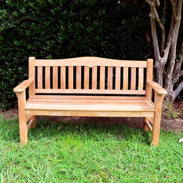 Teak Deluxe 5 Foot Outdoor Cottage Bench