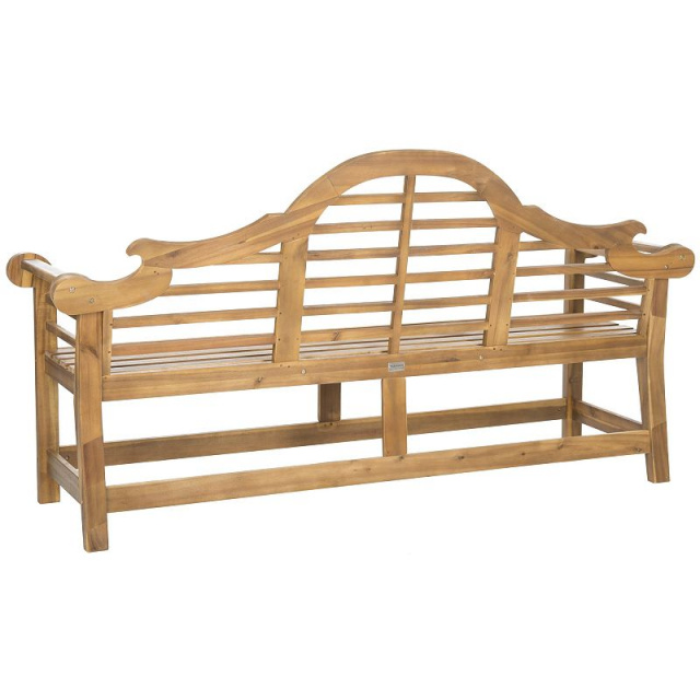 Acacia 6 Foot Lutyens Style Outdoor Bench