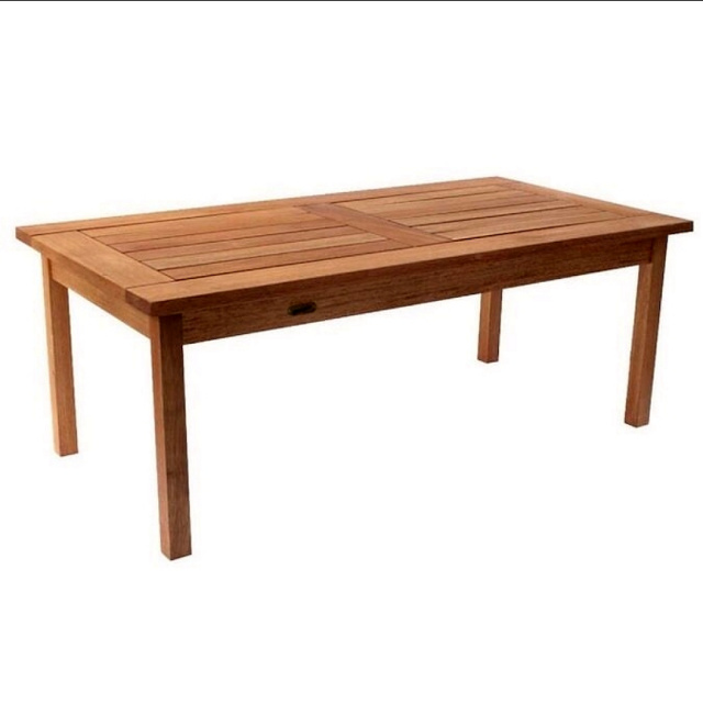 Teak Type Eucalyptus 5pc Outdoor Conversation Set