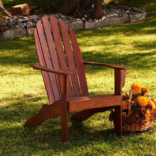 Eucalyptus Deck Garden Adirondack Armchair