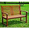 Teak Type Acacia 4 Foot Hardwood Outdoor Bench