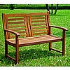 Teak Type Acacia 4 Foot Hardwood Outdoor Bench