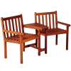 Acacia Hardwood Tete-A-Tete Settee