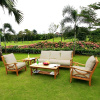 Teak 5pc Deep Seating Wit