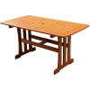 Balau Rectangular 59 Inch Mission Patio Dining Table