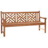 Teak Chippendale 6 Foot P