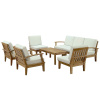 Teak 6pc Deep Seating Pat