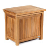 Teak Deluxe Outdoor Ice Cooler Chest