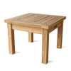 Teak Exterior Deck Side End Table