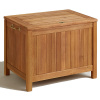 Teak Finish Outdoor Wood Cooler Ice Chest