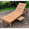 Teak Outdoor Patio Chaise