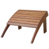 Teak Outdoor Patio Footstool Ottoman