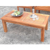 Teak Rectangular Patio Garden Coffee Table