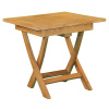 Teak Square Folding Porch Side Table