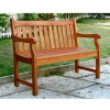 Teak Type 4 Foot Patio Outdoor Bench