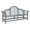 Acacia 6.5 Foot Weathered Gray Lutyen Outdoor Bench