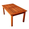 Teak Oiled Eucalyptus Outdoor Coffee Table