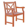 Teak Type Patio Dining Ar